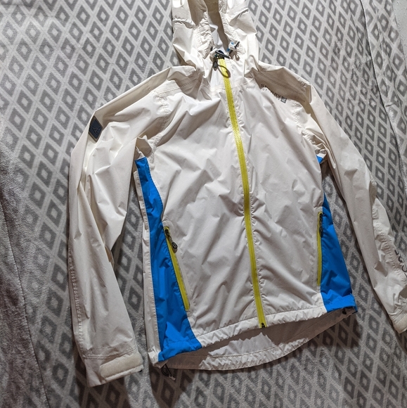 Sperry Top Sider White Rain Jacket Size Medium - Picture 2 of 15